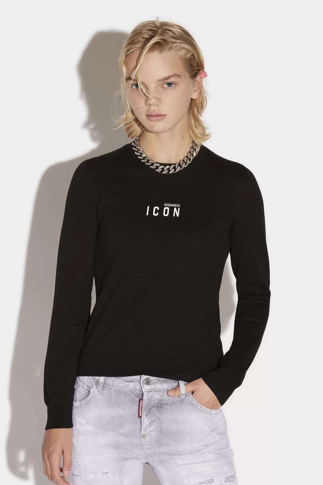 Dsquared2 Mini Icon Sweater<Mujer Punto