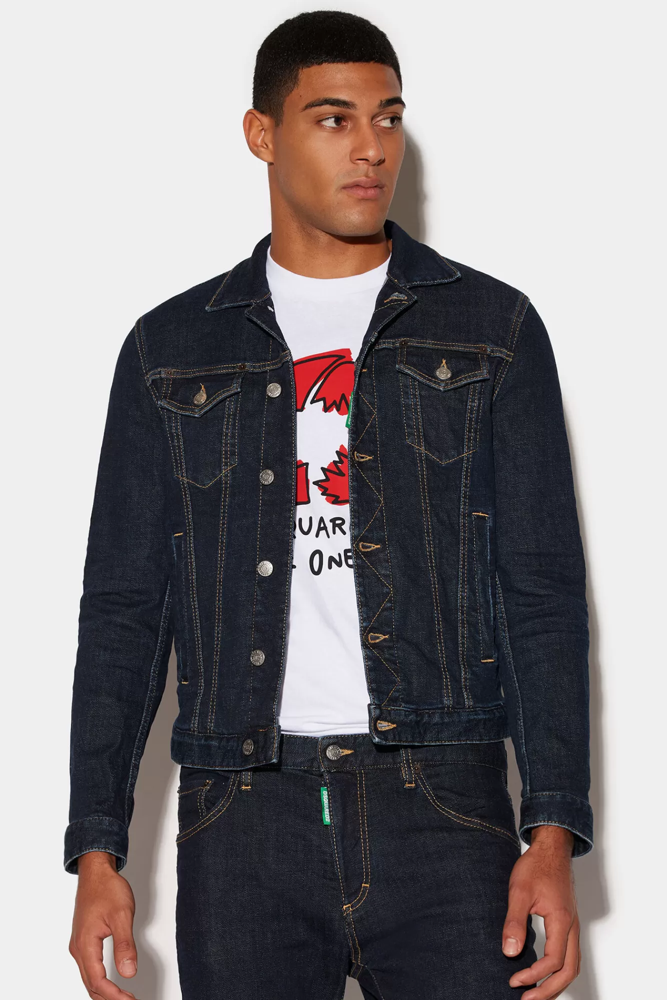 Dsquared2 One Life Dan Jeans Jacket<Hombre Abrigos & Prendas Exteriores