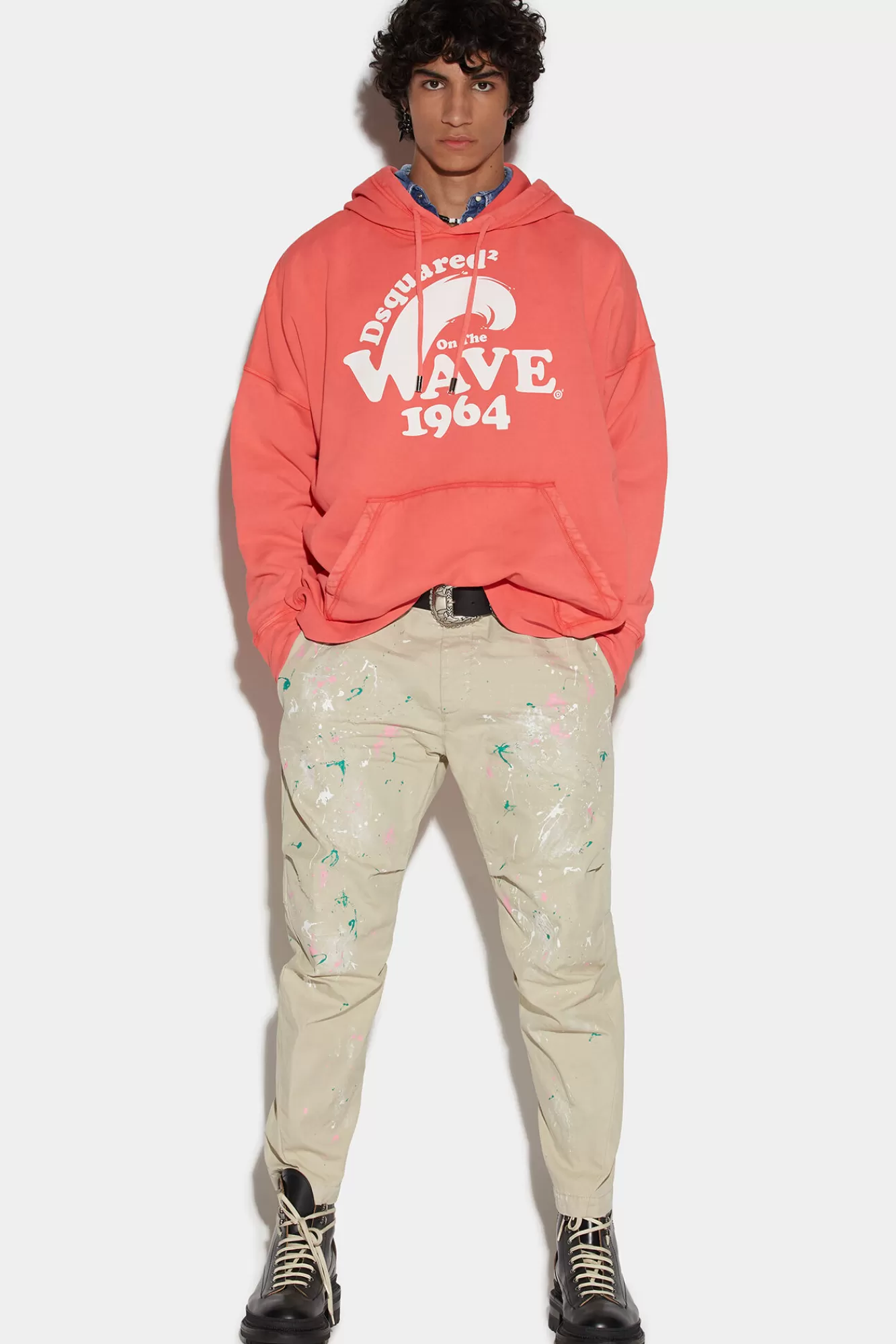 Dsquared2 Pinky Splash Skipper Pants<Hombre Pantalones