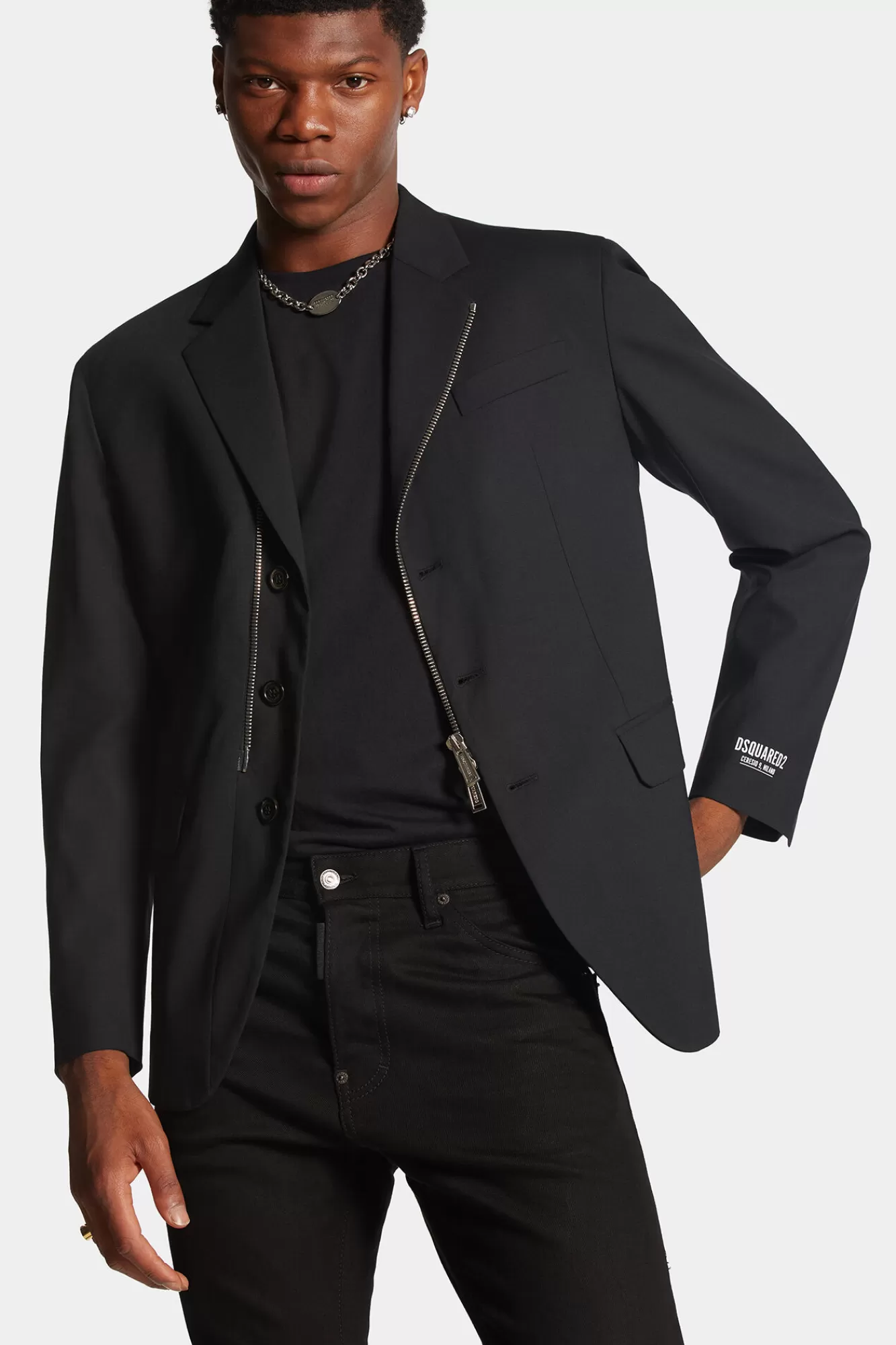 Dsquared2 Relaxed Shoulder Jacket<Hombre Trajes & Blazers