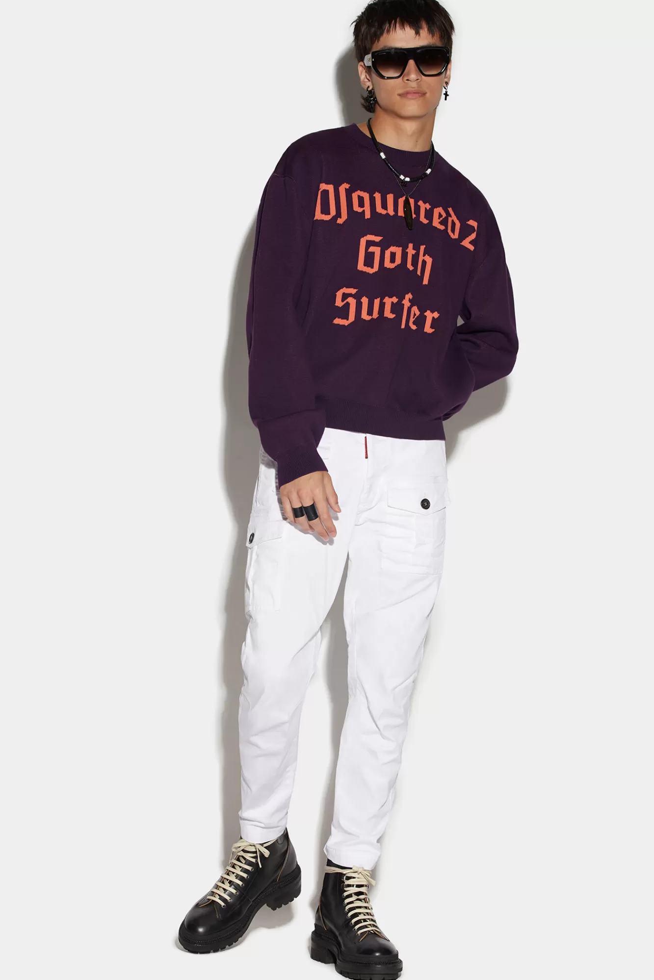 Dsquared2 Sexy Cargo Chino Pants<Hombre Pantalones