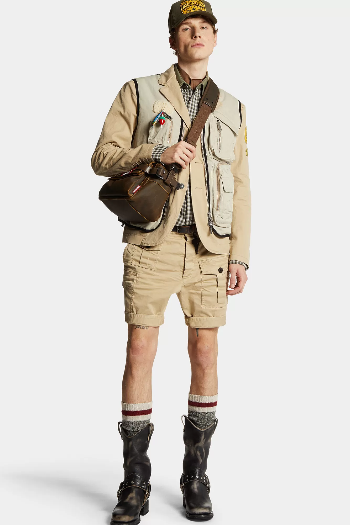 Dsquared2 Sexy Cargo Shorts<Hombre Shorts