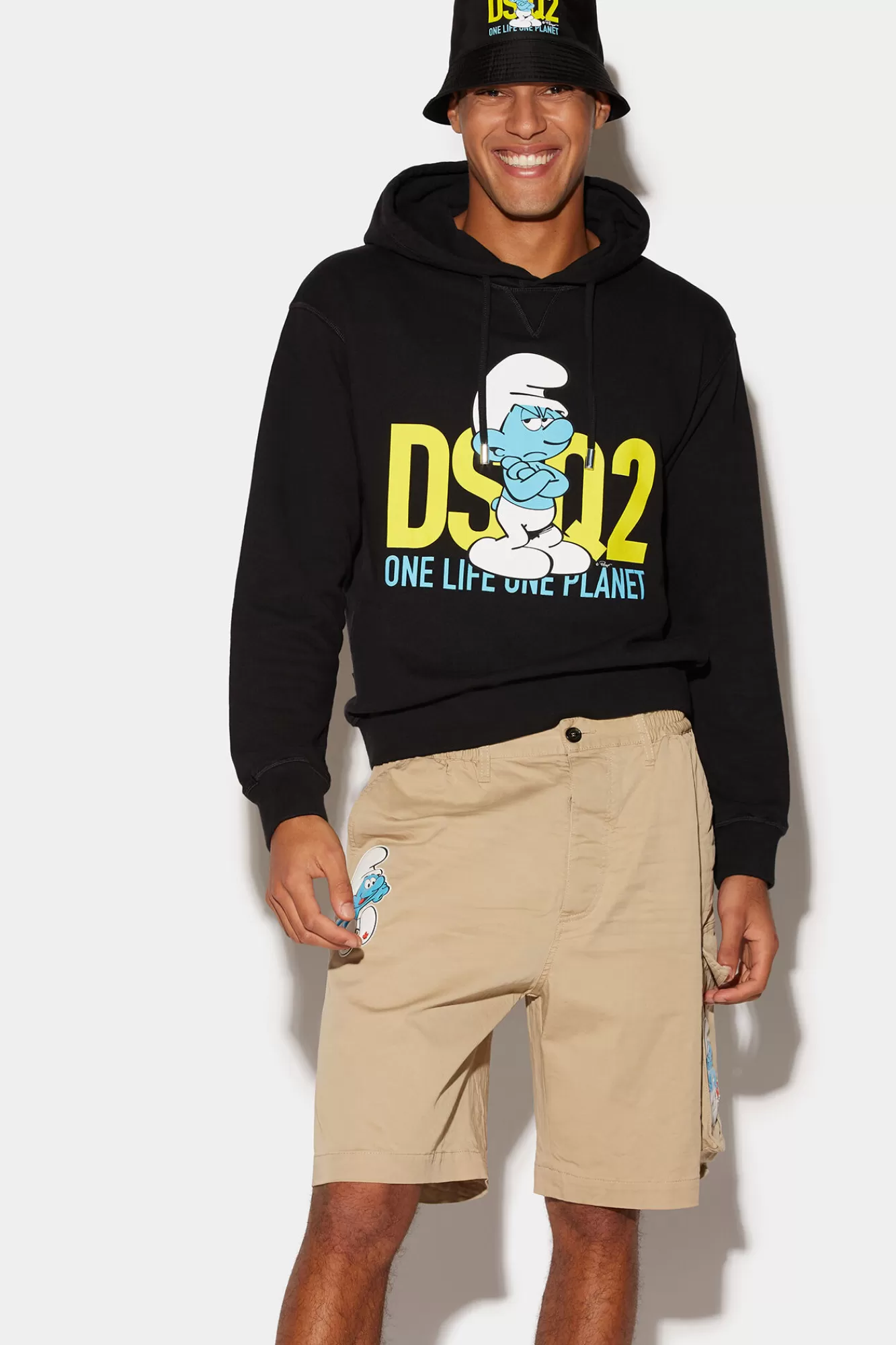 Dsquared2 Smurfs Cool Sweatshirt<Hombre Sudaderas