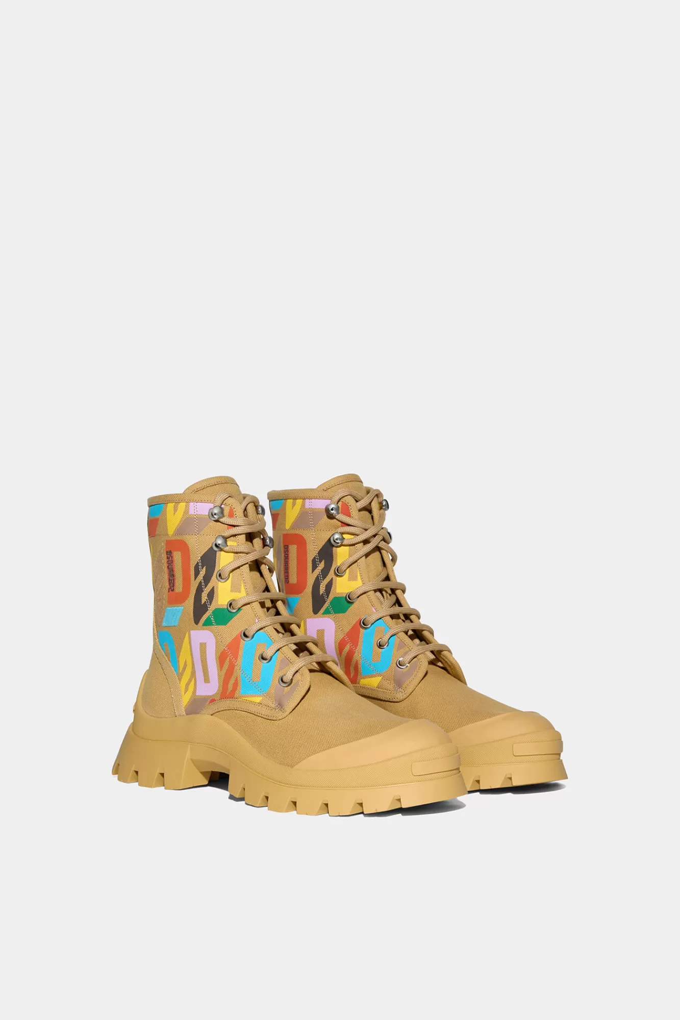 Dsquared2 Tank Combat Ankle Boots<Mujer Botas