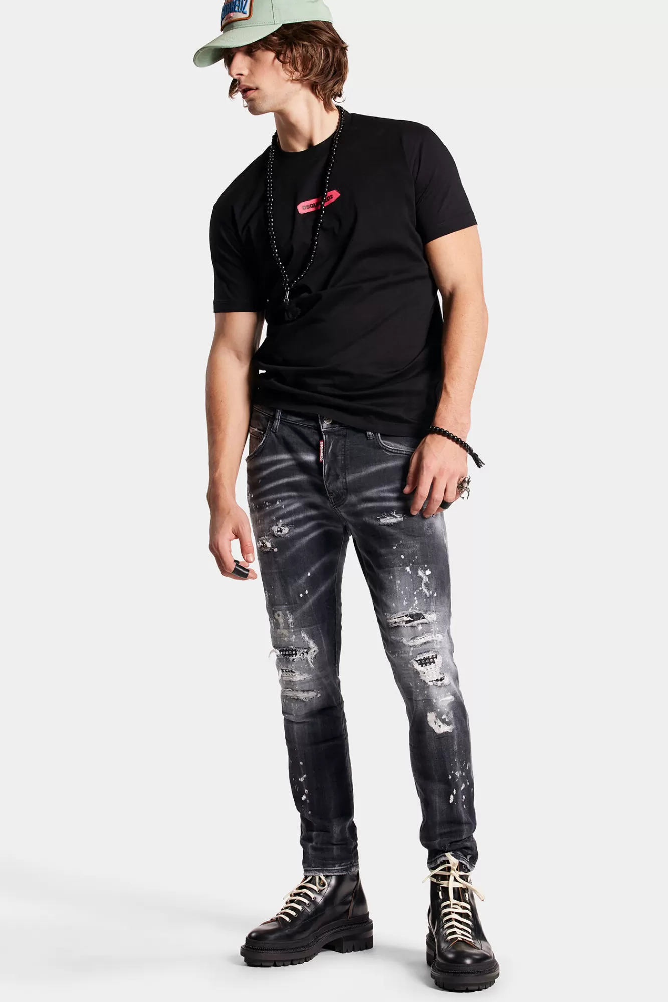 Dsquared2 Wash Skater Jeans<Hombre Jeans