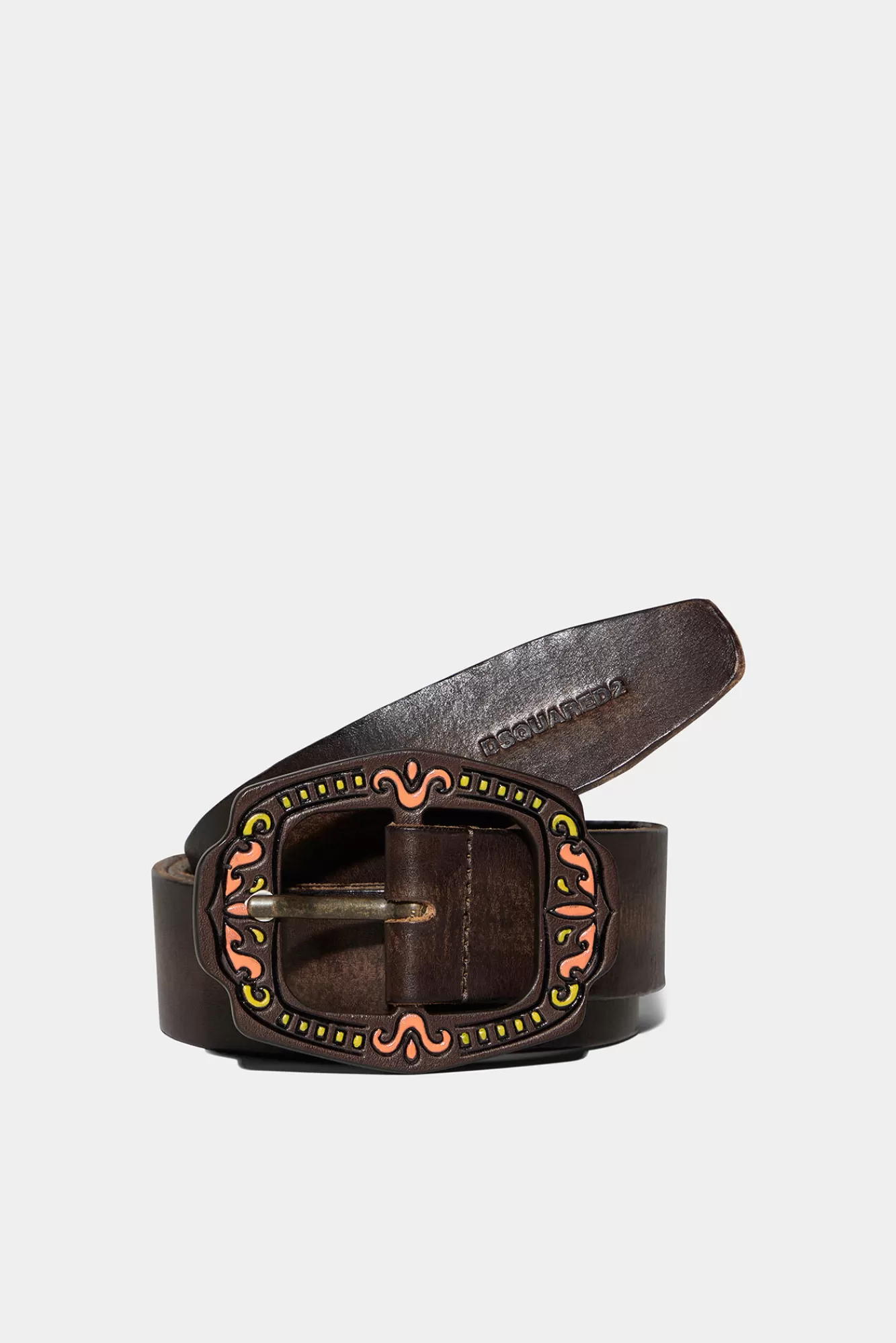 Dsquared2 Western Buckle Belt<Hombre Cinturones